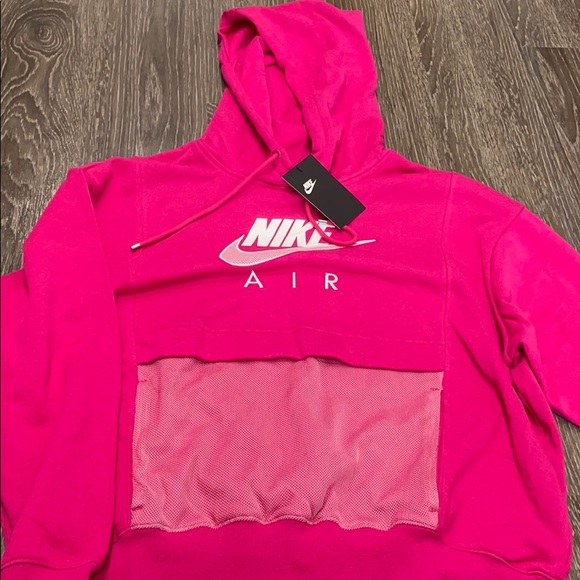 Pink Nike Air Hoodie